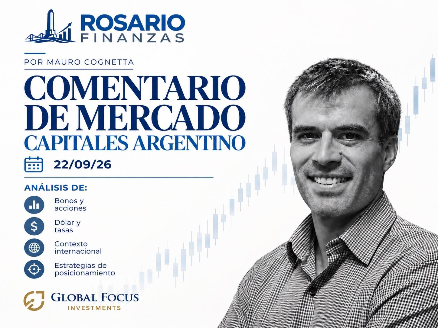 Comentarios de Mercado de Capitales - 22092026 Mauro Cognetta